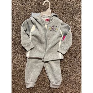 NWT, 12 month girls sweat shirt set